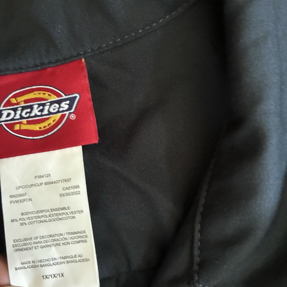 Dickies Women's Size 1X FLEX Short Sleeve Jumpsuit Coverall - Picture 11 of 16